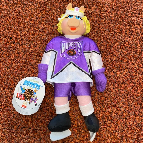 3/$30 Vintage Mullets Miss Piggy Stuffed Animal - Picture 2 of 5